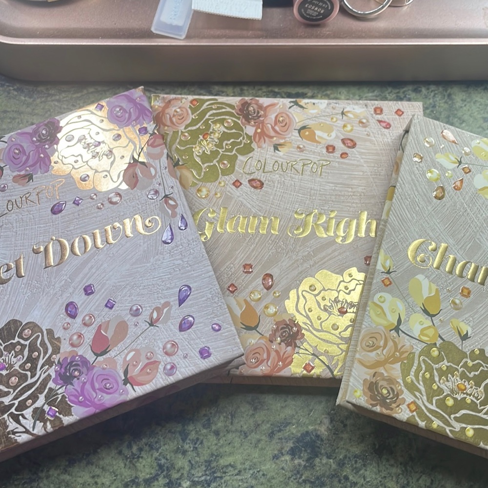Colourpop eyeshadow lot